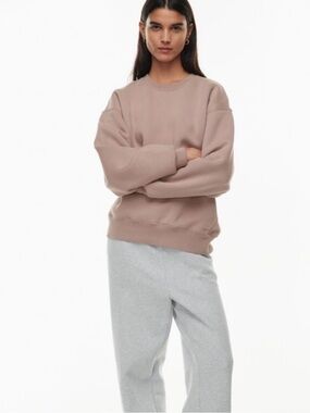 999. TNA COZY FLEECE BOYFRIEND FLEECE CREWNECK